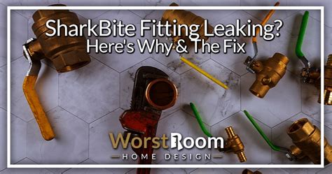 do smartex fittings leak|SharkBite plumbing fittings are ridiculous